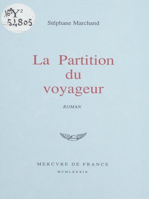 cover image of La partition du voyageur